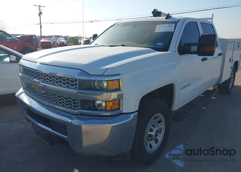 2019 Chevrolet Silverado 2500Hd Wt z USA, uszkodzony, nr VIN 1GC1KREG4KF139010